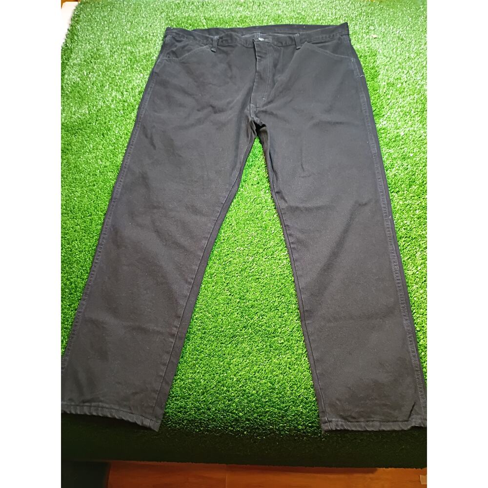 Rustler Classic Regular Fit Straight Leg Jeans - Black 42x30 NWT